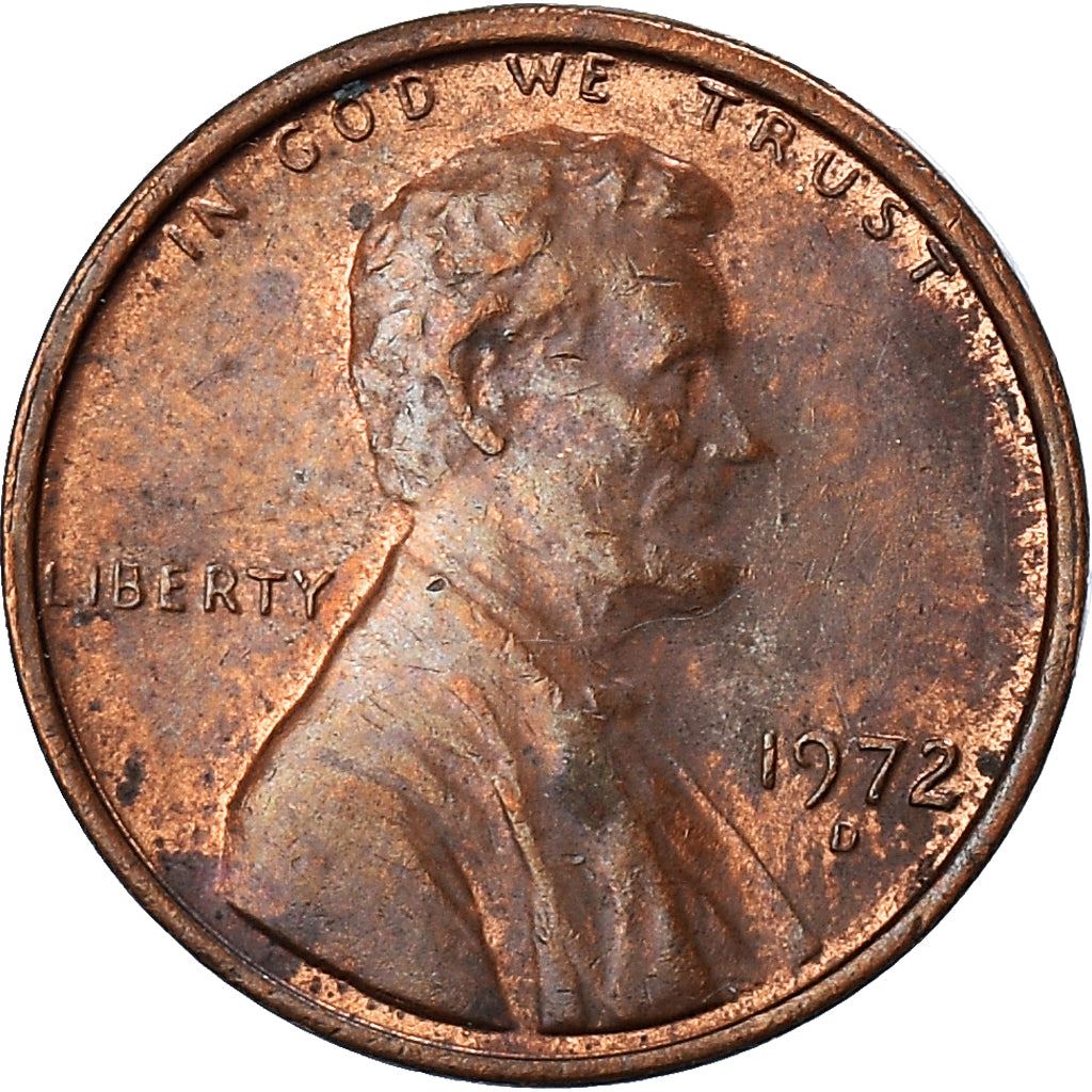 United States | American 1 Cent Coin | Abraham Lincoln | KM201 | 1959 - 1982