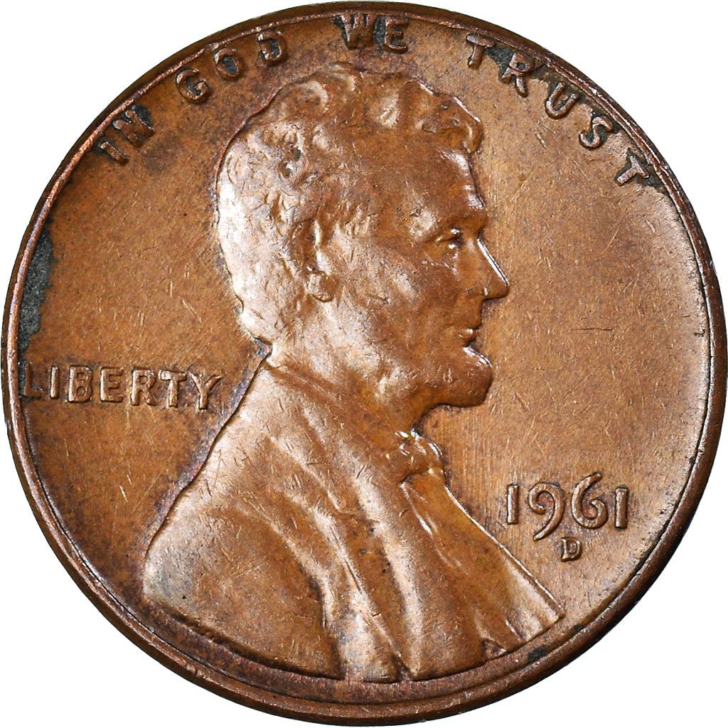 United States | American 1 Cent Coin | Abraham Lincoln | KM201 | 1959 - 1982