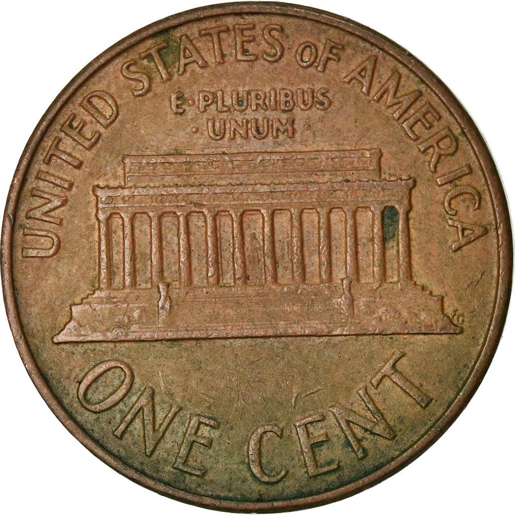 United States | American 1 Cent Coin | Abraham Lincoln | KM201 | 1959 - 1982