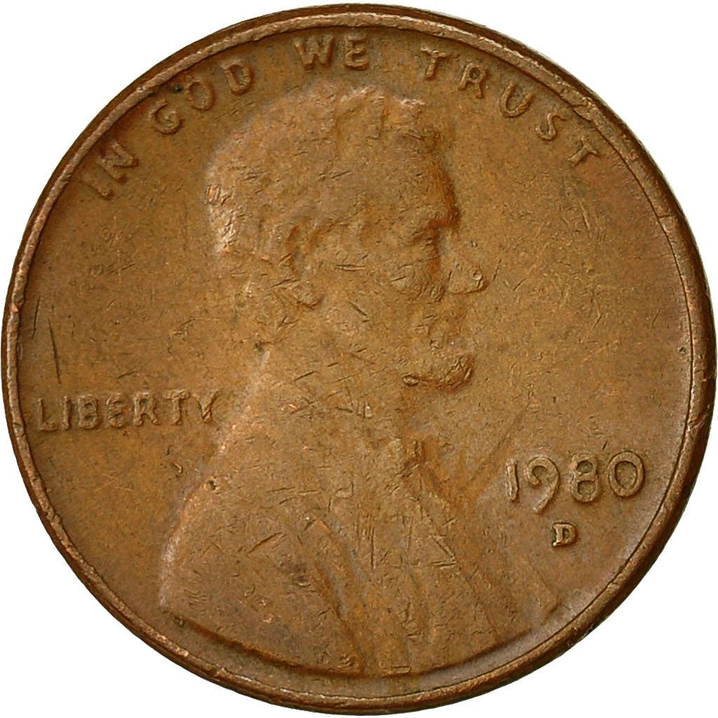 United States | American 1 Cent Coin | Abraham Lincoln | KM201 | 1959 - 1982