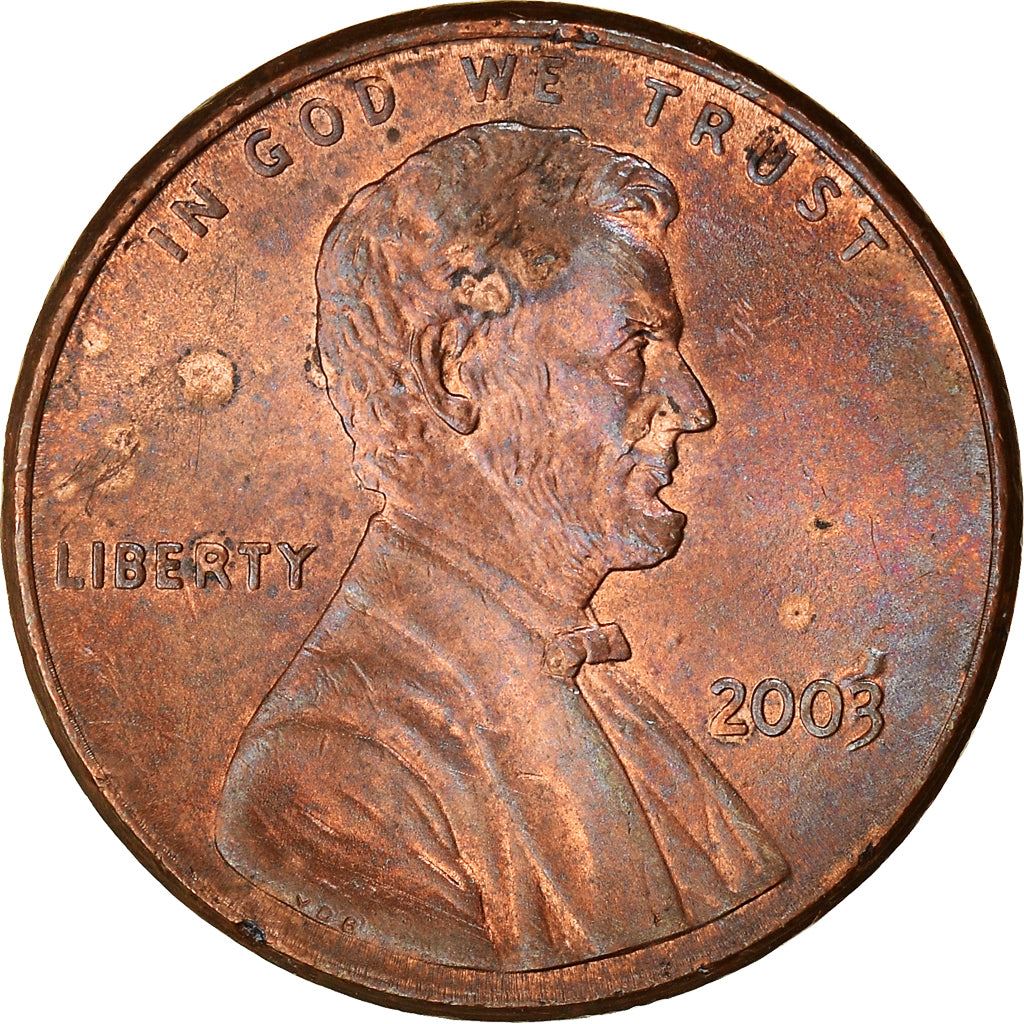 United States | American 1 Cent Coin | Lincoln Memorial | KM201b | 1983 - 2008