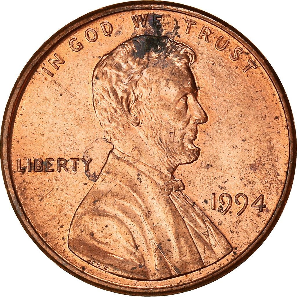 United States | American 1 Cent Coin | Lincoln Memorial | KM201b | 1983 - 2008