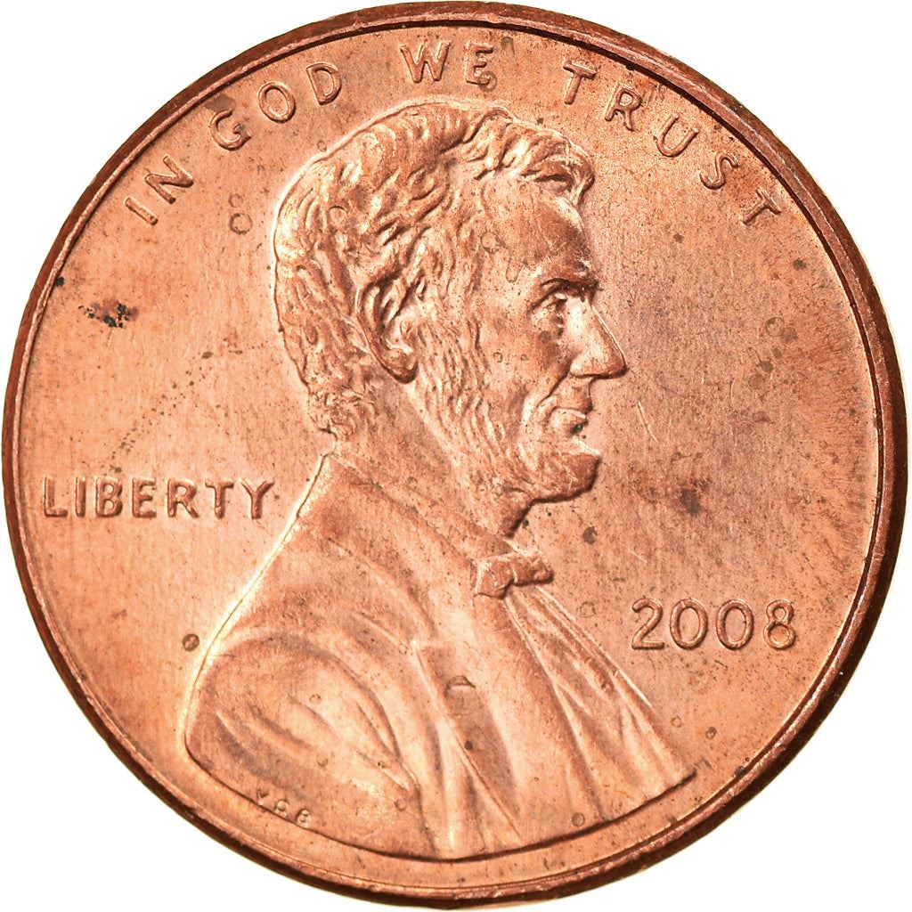 United States | American 1 Cent Coin | Lincoln Memorial | KM201b | 1983 - 2008