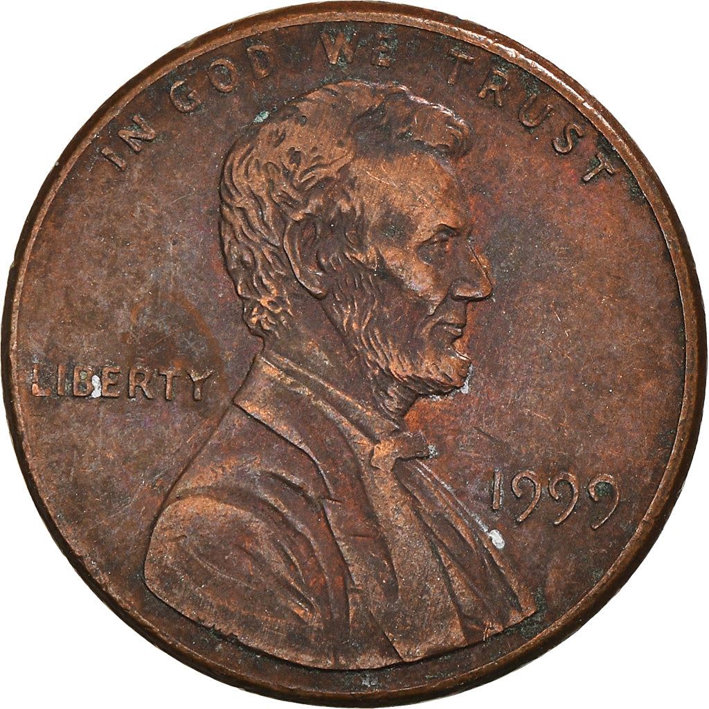 United States | American 1 Cent Coin | Lincoln Memorial | KM201b | 1983 - 2008