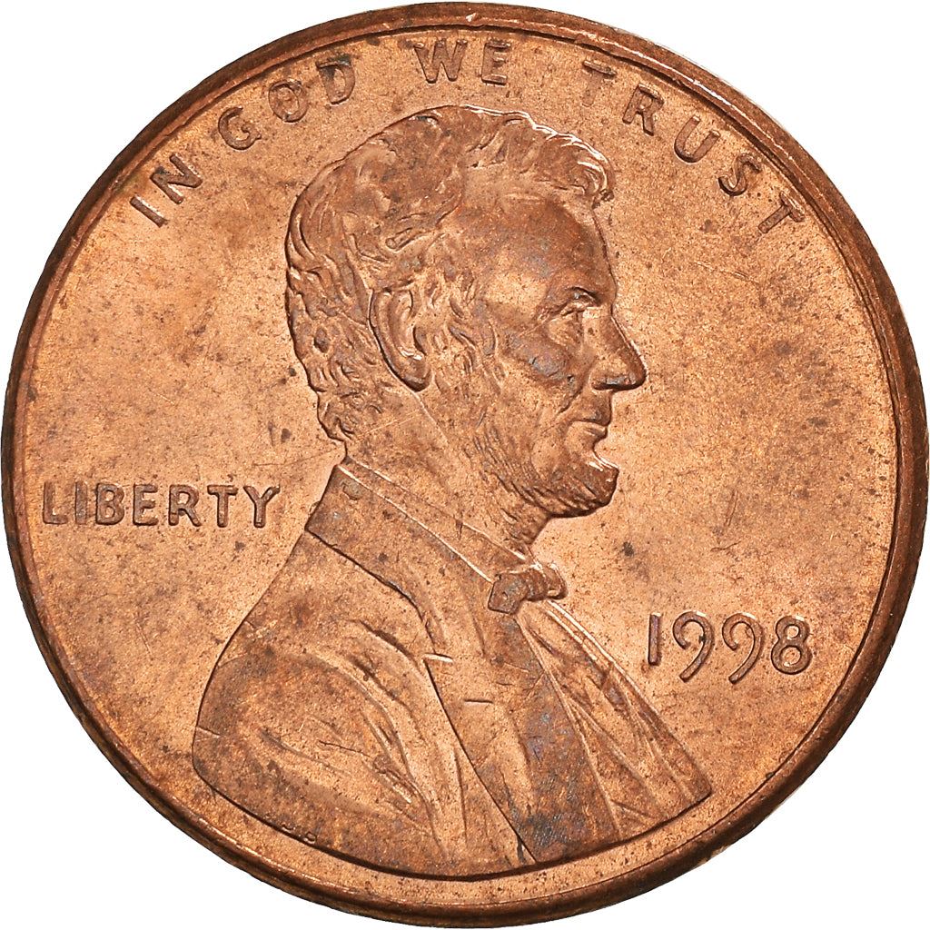 United States | American 1 Cent Coin | Lincoln Memorial | KM201b | 1983 - 2008