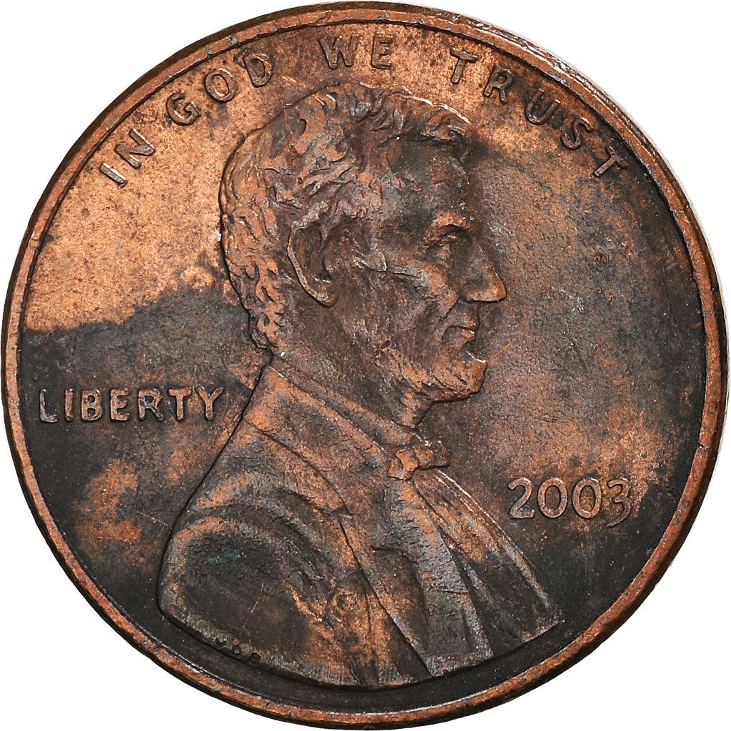 United States | American 1 Cent Coin | Lincoln Memorial | KM201b | 1983 - 2008