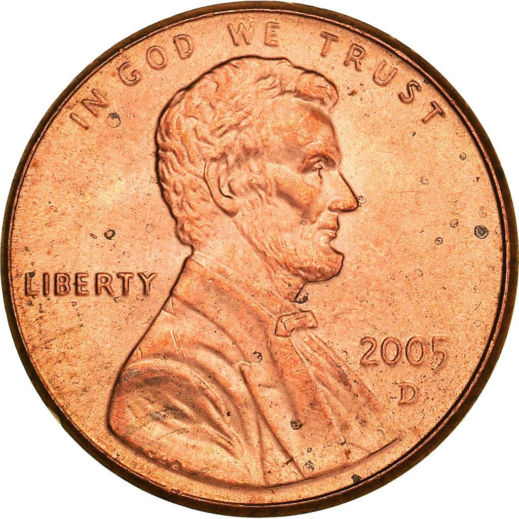 United States | American 1 Cent Coin | Lincoln Memorial | KM201b | 1983 - 2008