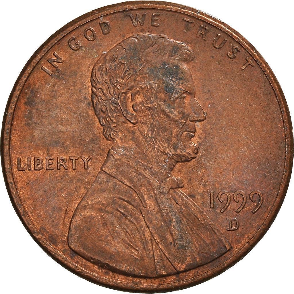 United States | American 1 Cent Coin | Lincoln Memorial | KM201b | 1983 - 2008