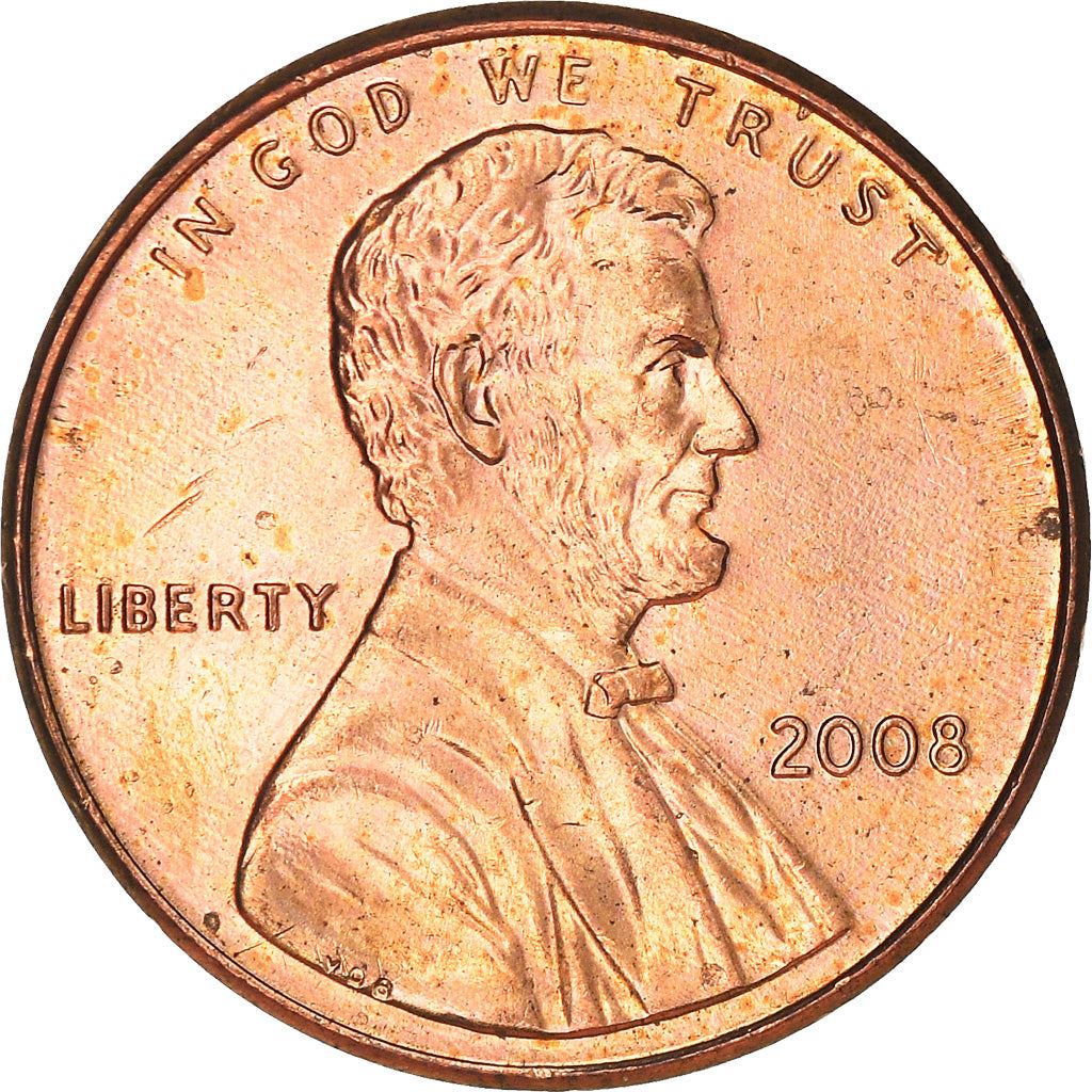 United States | American 1 Cent Coin | Lincoln Memorial | KM201b | 1983 - 2008