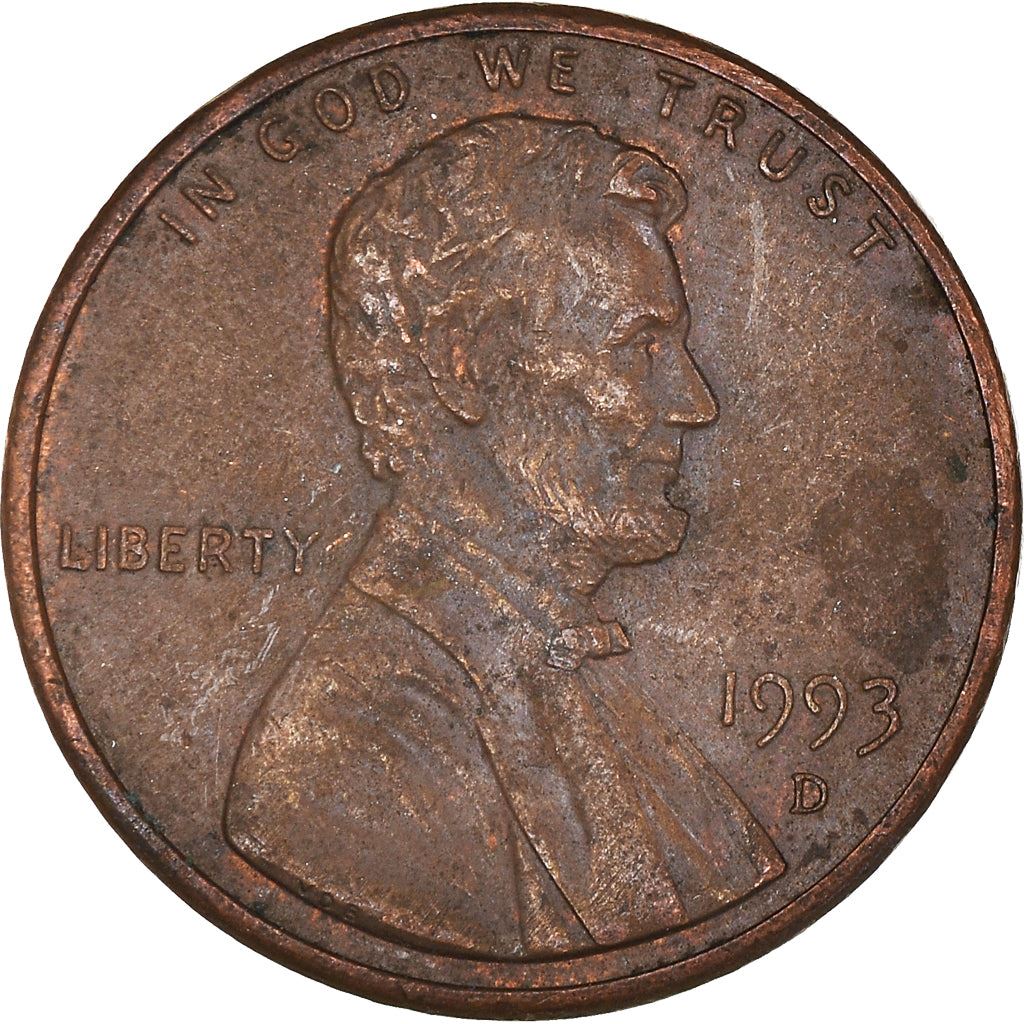 United States | American 1 Cent Coin | Lincoln Memorial | KM201b | 1983 - 2008