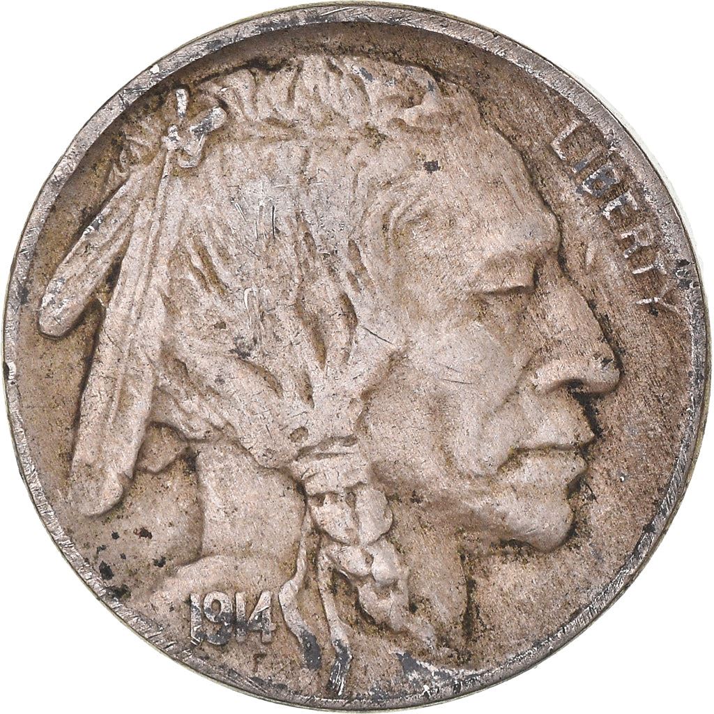 United States | American 5 Cents Coin | Cheyenne Chief | Bison | KM134 | 1913 - 1938