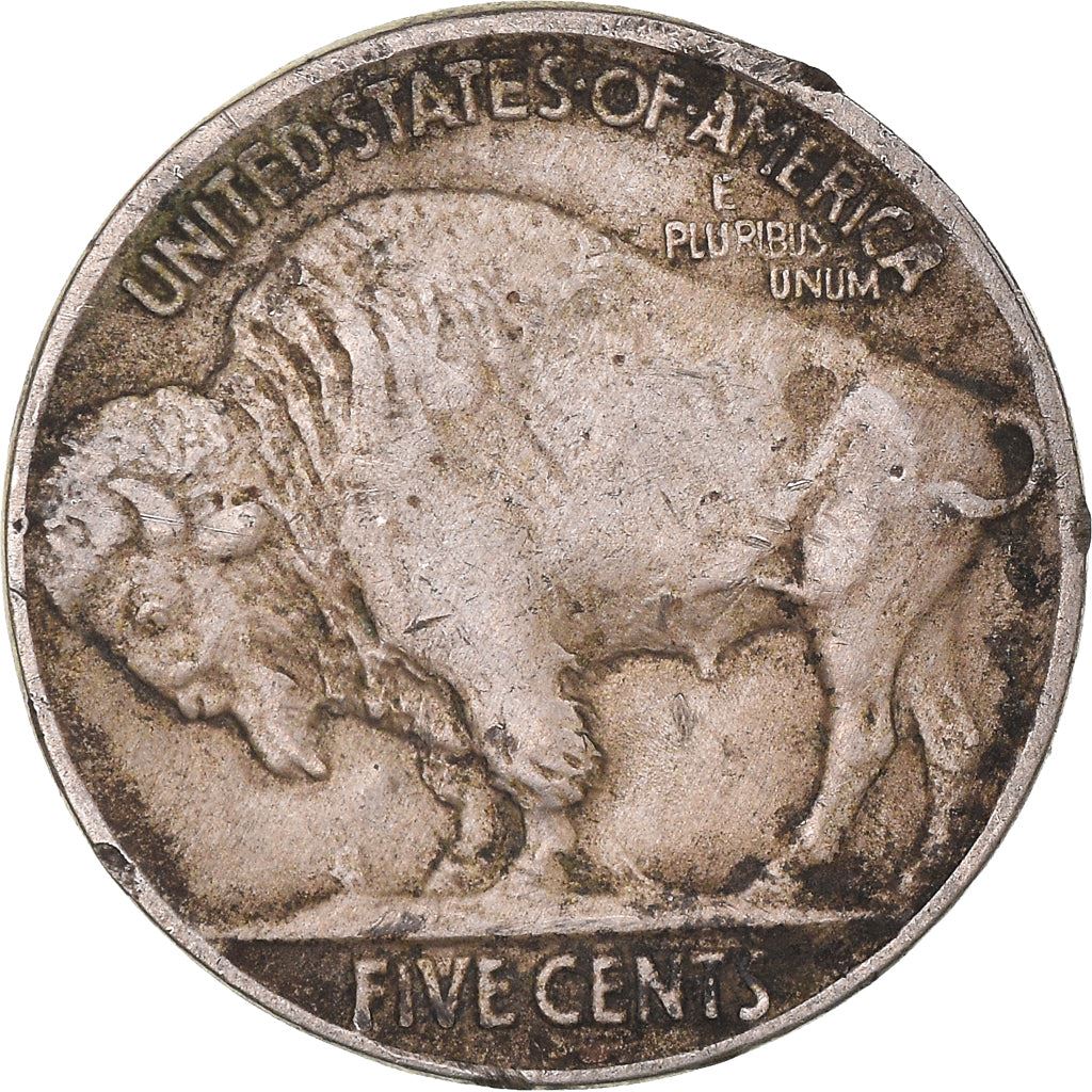 United States | American 5 Cents Coin | Cheyenne Chief | Bison | KM134 | 1913 - 1938