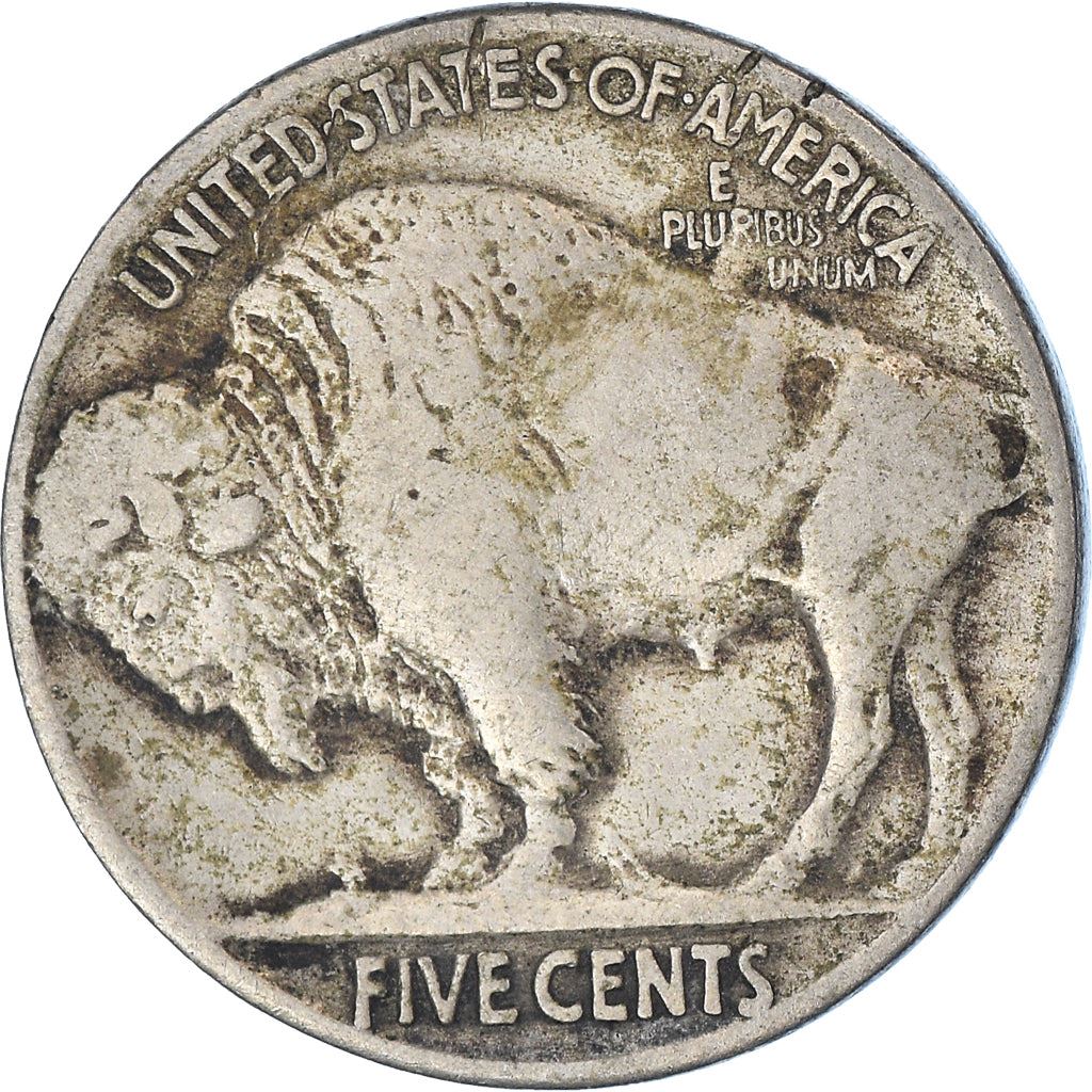 United States | American 5 Cents Coin | Cheyenne Chief | Bison | KM134 | 1913 - 1938