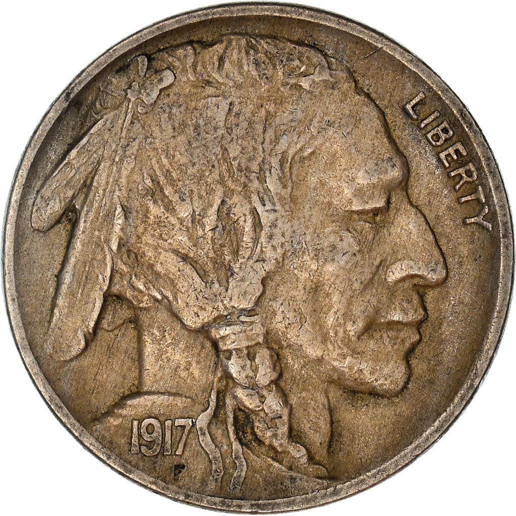 United States | American 5 Cents Coin | Cheyenne Chief | Bison | KM134 | 1913 - 1938