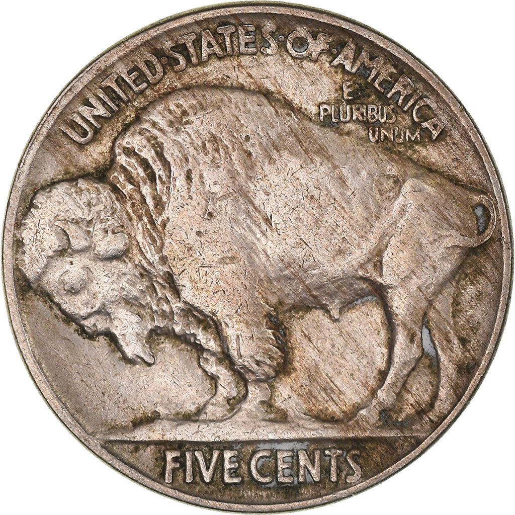 United States | American 5 Cents Coin | Cheyenne Chief | Bison | KM134 | 1913 - 1938