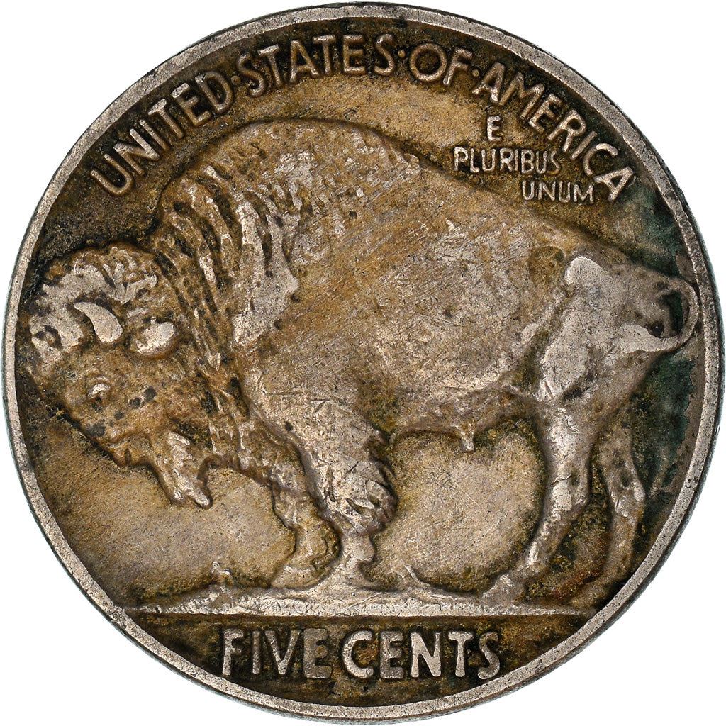 United States | American 5 Cents Coin | Cheyenne Chief | Bison | KM134 | 1913 - 1938