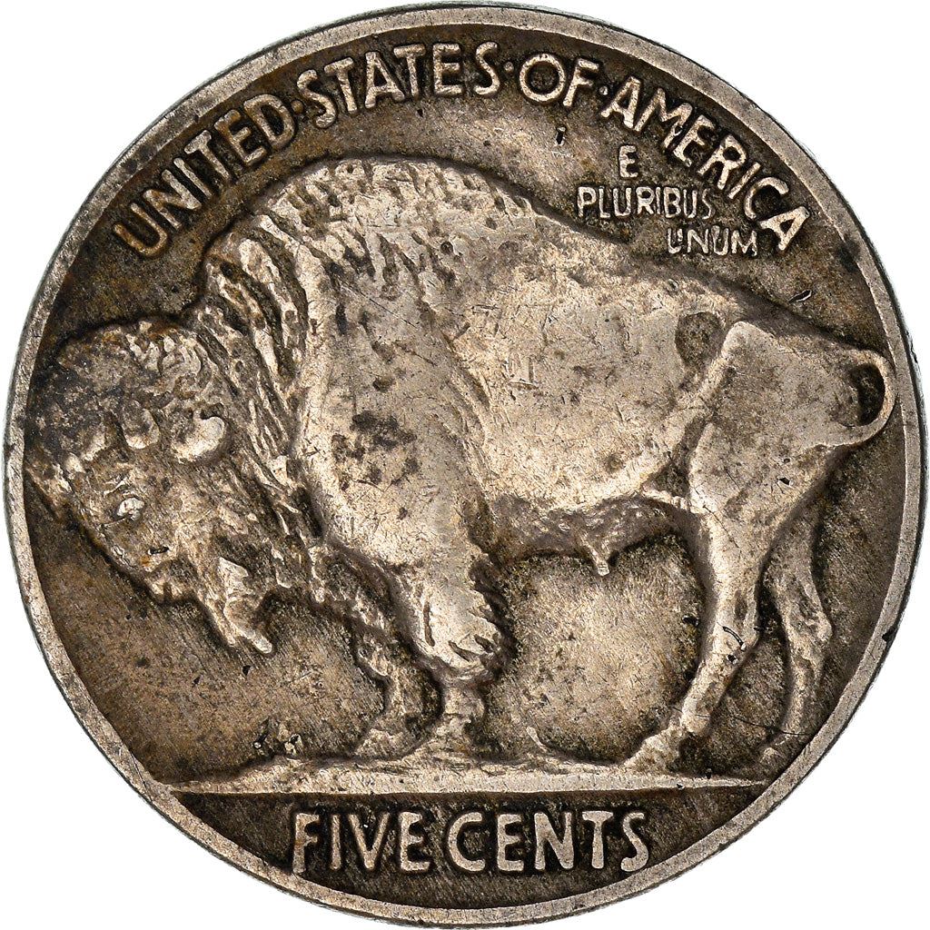 United States | American 5 Cents Coin | Cheyenne Chief | Bison | KM134 | 1913 - 1938