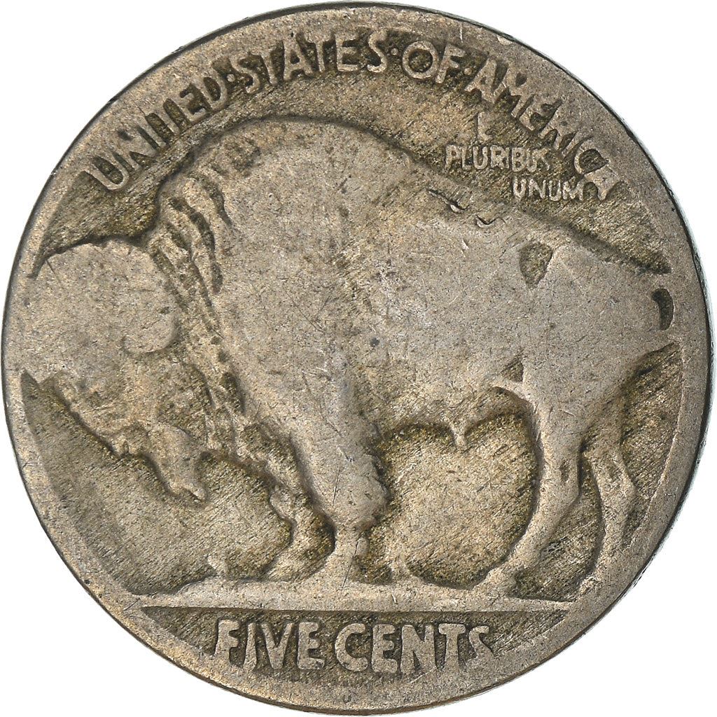 United States | American 5 Cents Coin | Cheyenne Chief | Bison | KM134 | 1913 - 1938