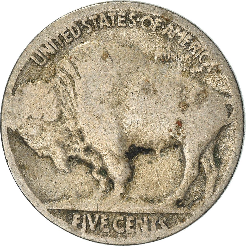 United States | American 5 Cents Coin | Cheyenne Chief | Bison | KM134 | 1913 - 1938