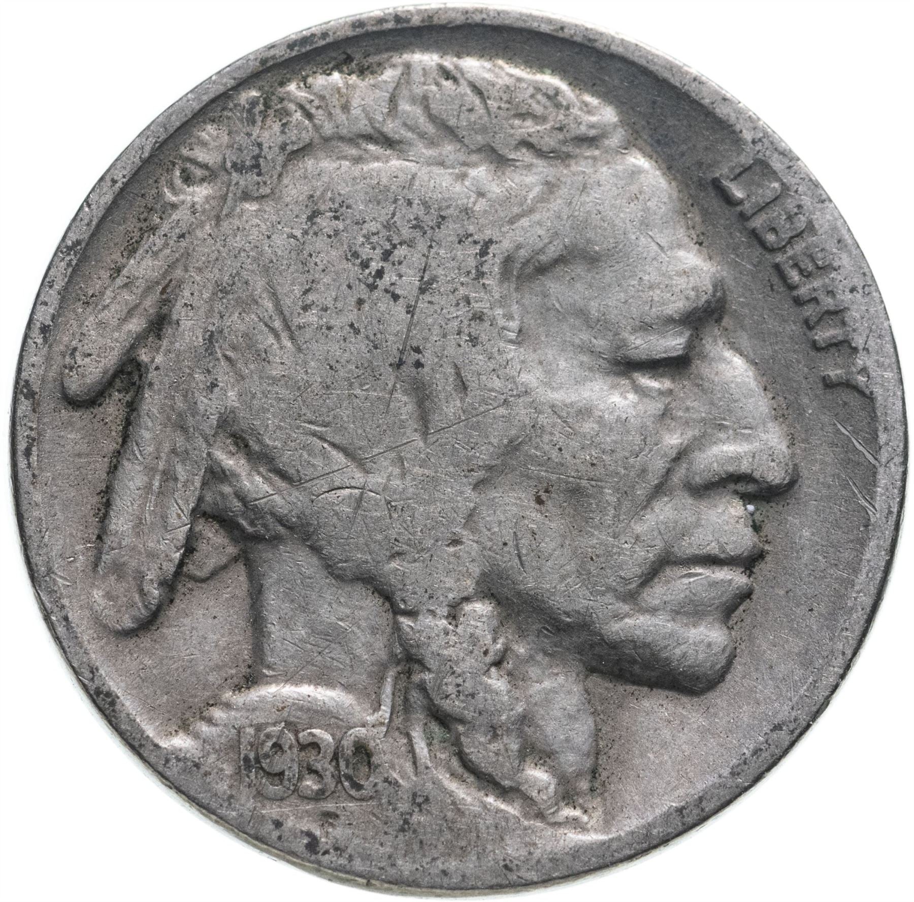 United States | American 5 Cents Coin | Cheyenne Chief | Bison | KM134 | 1913 - 1938