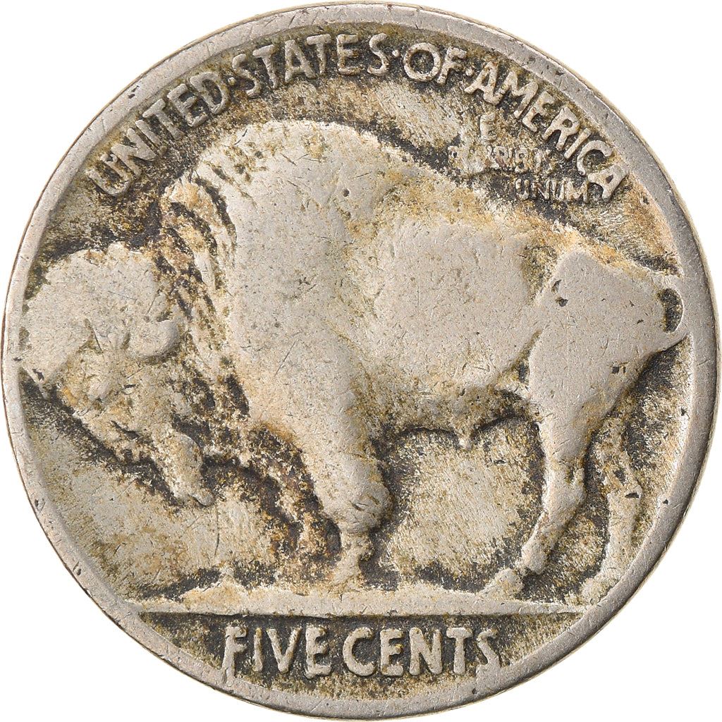 United States | American 5 Cents Coin | Cheyenne Chief | Bison | KM134 | 1913 - 1938