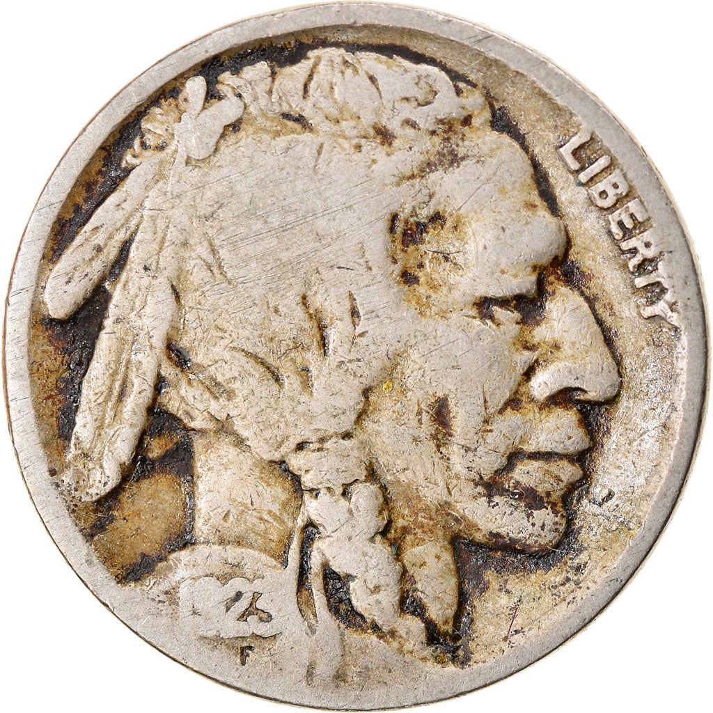 United States | American 5 Cents Coin | Cheyenne Chief | Bison | KM134 | 1913 - 1938