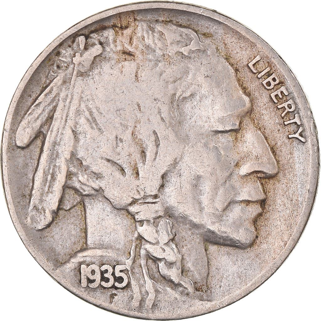 United States | American 5 Cents Coin | Cheyenne Chief | Bison | KM134 | 1913 - 1938