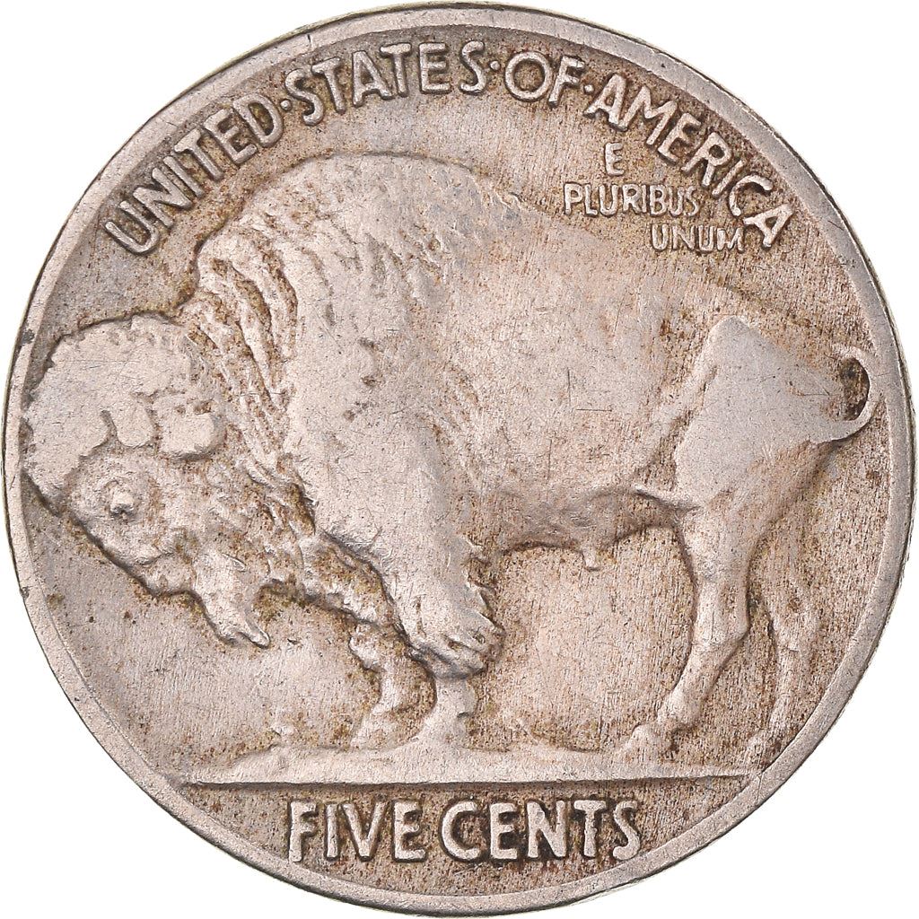 United States | American 5 Cents Coin | Cheyenne Chief | Bison | KM134 | 1913 - 1938