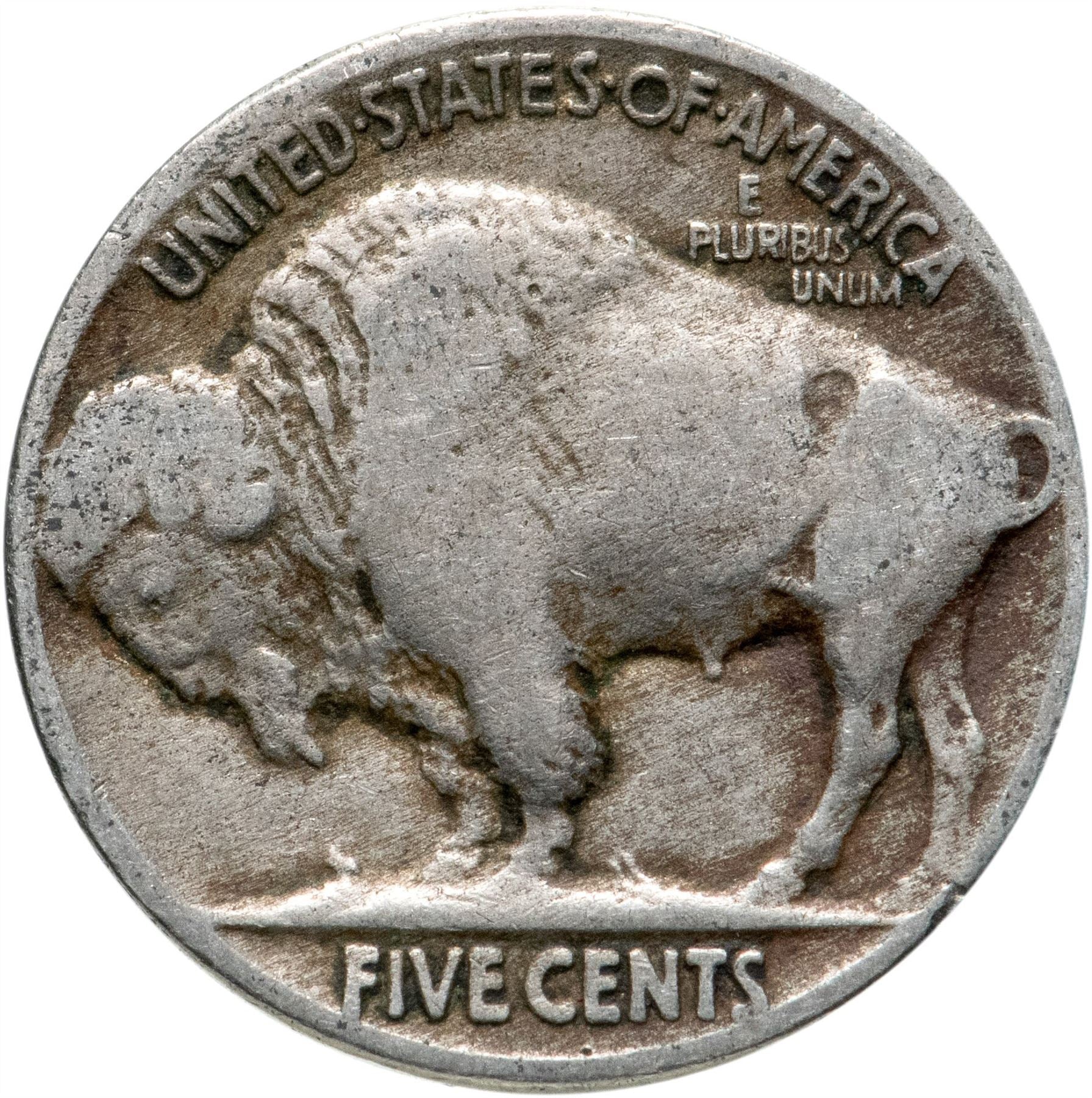 United States | American 5 Cents Coin | Cheyenne Chief | Bison | KM134 | 1913 - 1938