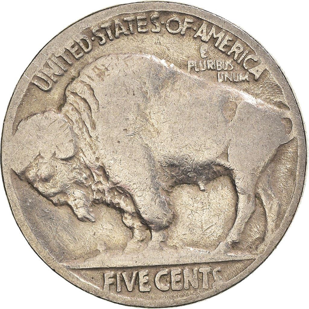 United States | American 5 Cents Coin | Cheyenne Chief | Bison | KM134 | 1913 - 1938