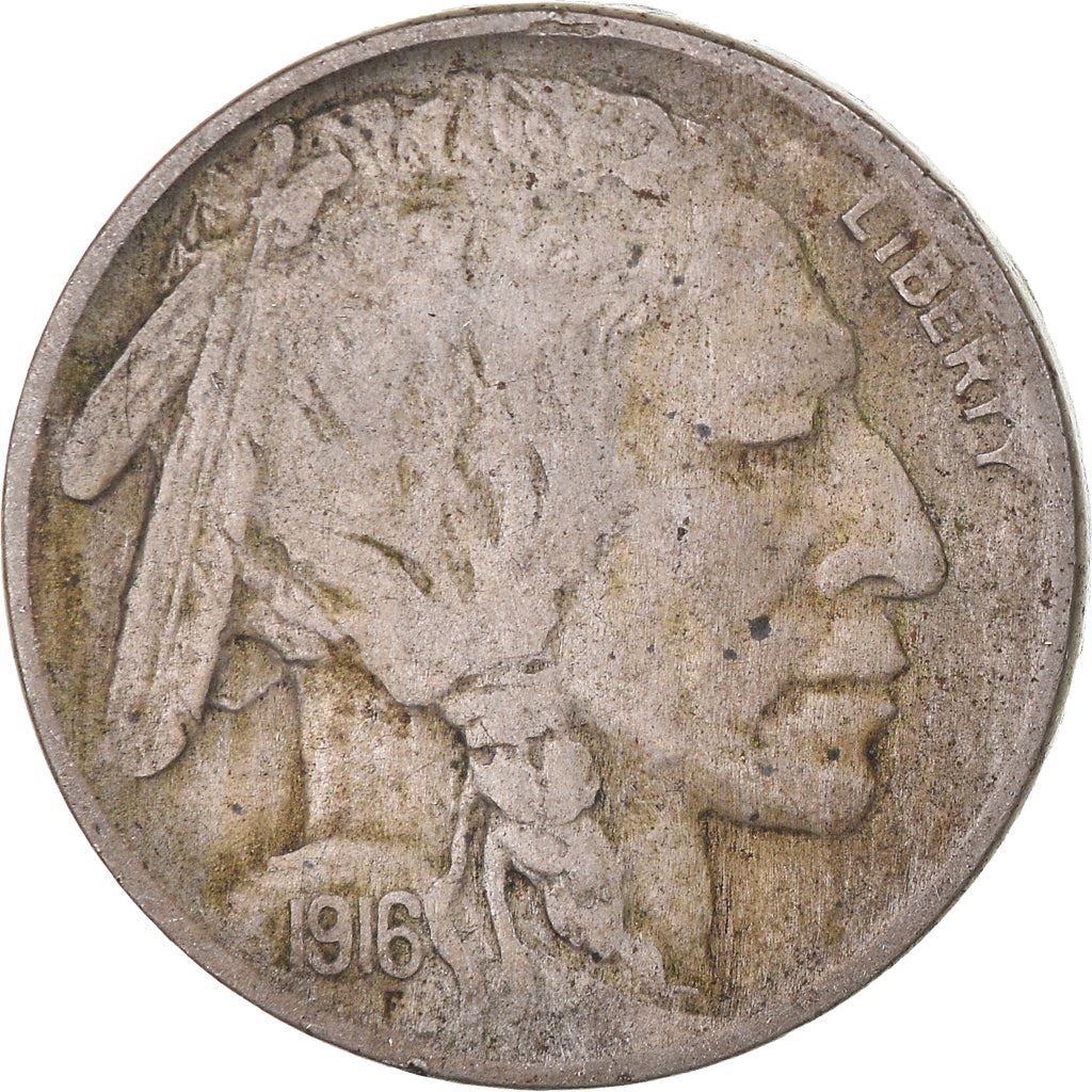 United States | American 5 Cents Coin | Cheyenne Chief | Bison | KM134 | 1913 - 1938