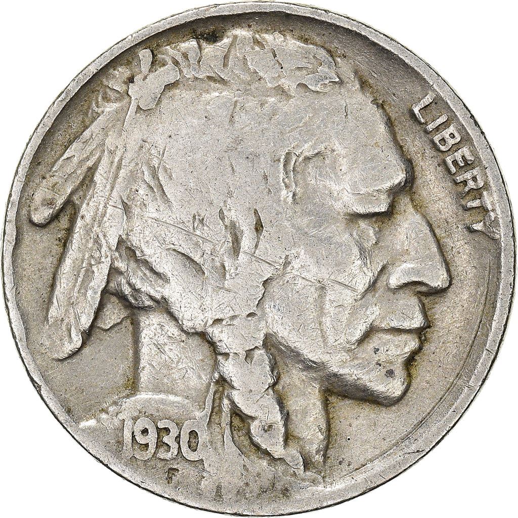 United States | American 5 Cents Coin | Cheyenne Chief | Bison | KM134 | 1913 - 1938