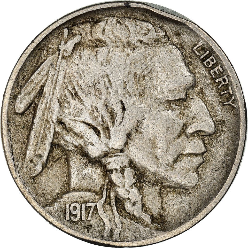 United States | American 5 Cents Coin | Cheyenne Chief | Bison | KM134 | 1913 - 1938