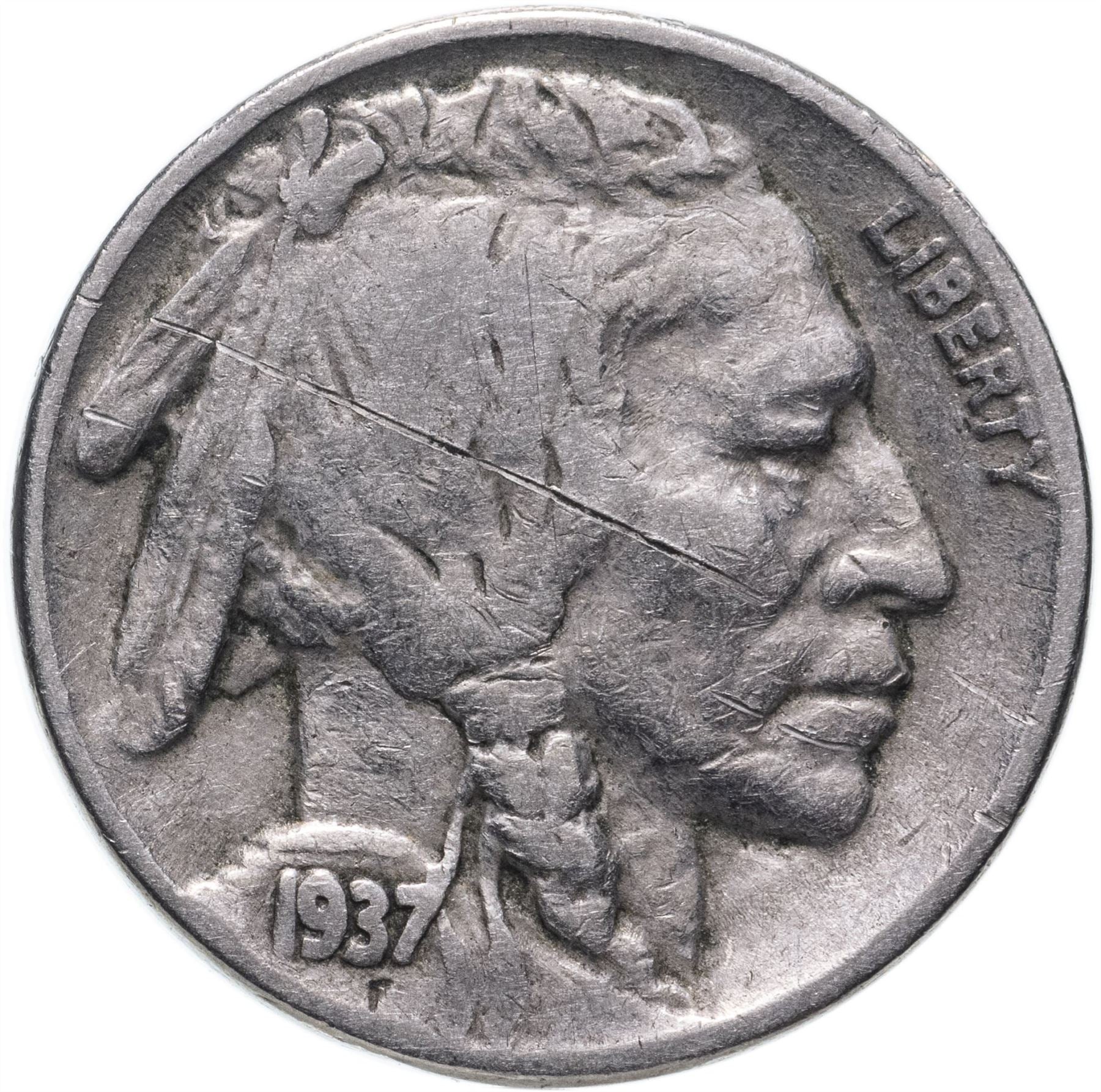 United States | American 5 Cents Coin | Cheyenne Chief | Bison | KM134 | 1913 - 1938