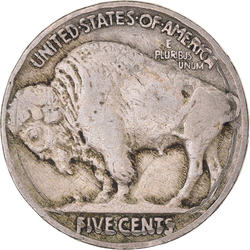 United States | American 5 Cents Coin | Cheyenne Chief | Bison | KM134 | 1913 - 1938