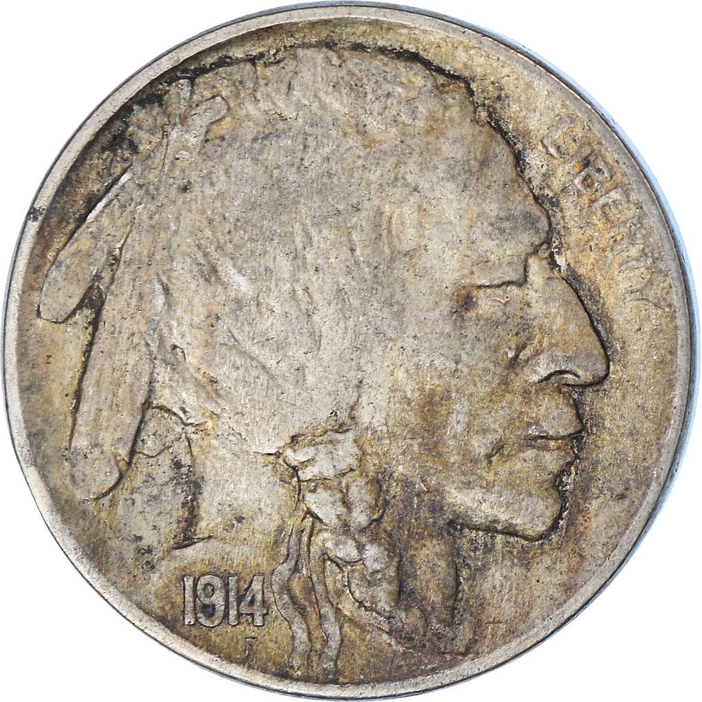 United States | American 5 Cents Coin | Cheyenne Chief | Bison | KM134 | 1913 - 1938