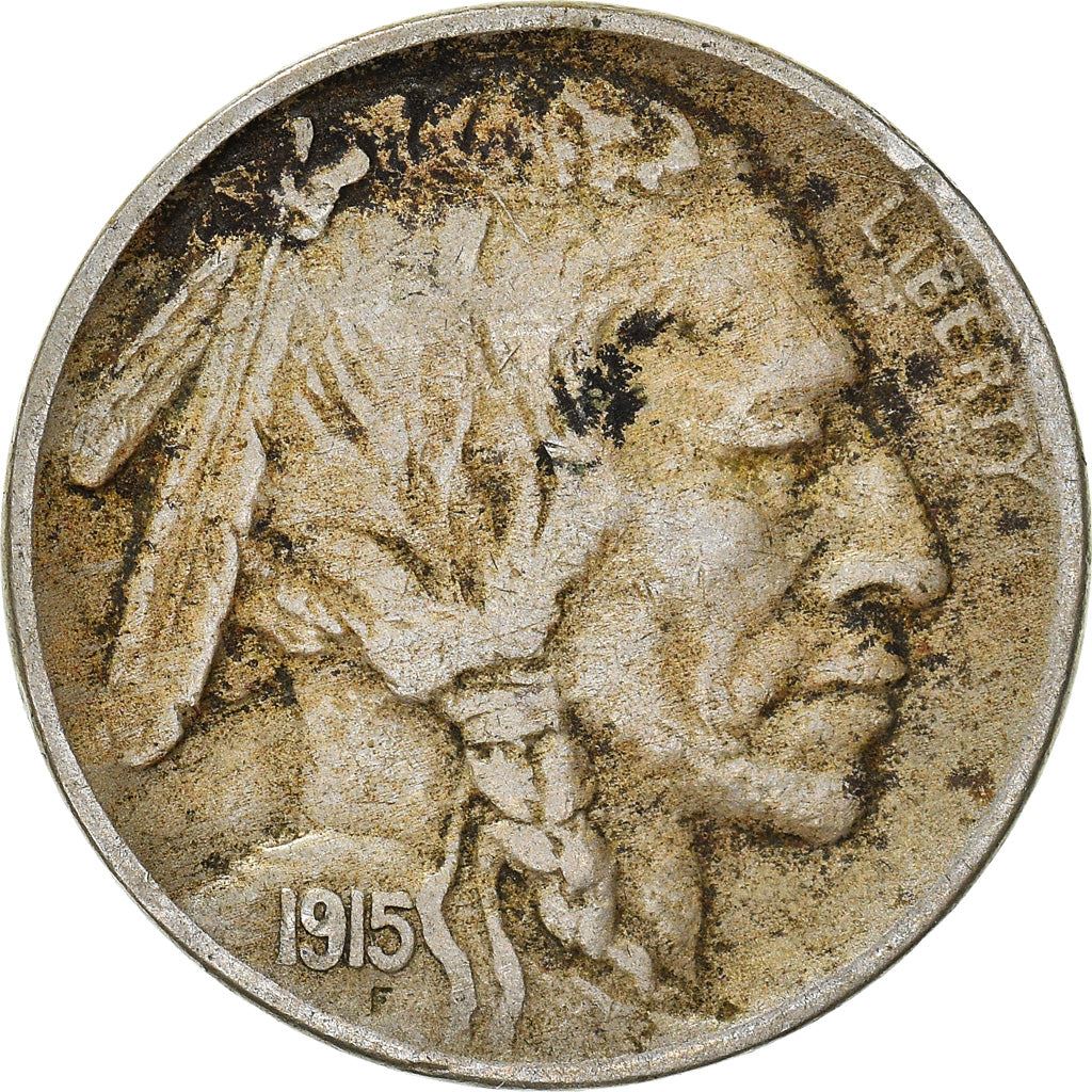 United States | American 5 Cents Coin | Cheyenne Chief | Bison | KM134 | 1913 - 1938