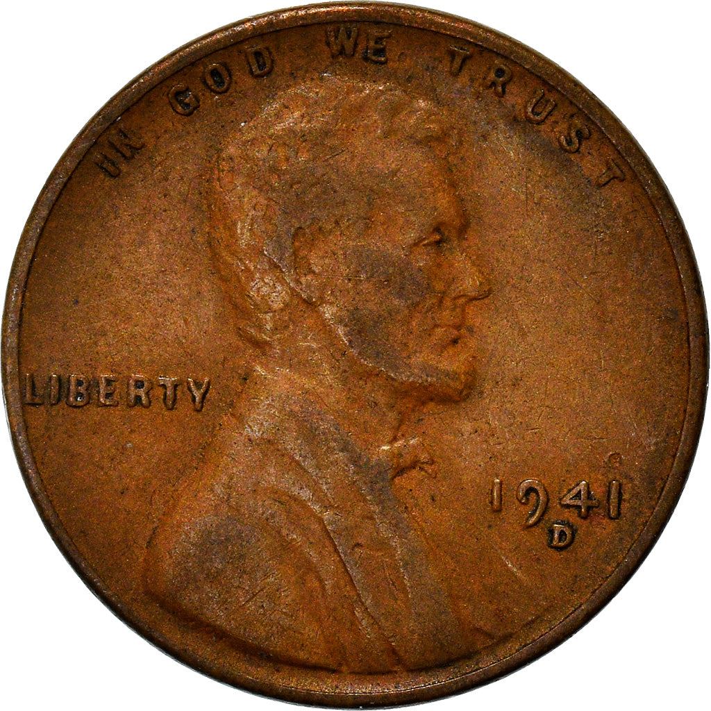 United States Coin American 1 Cent | Abraham Lincoln | Capitol Dome | KM132 | 1909 - 1958