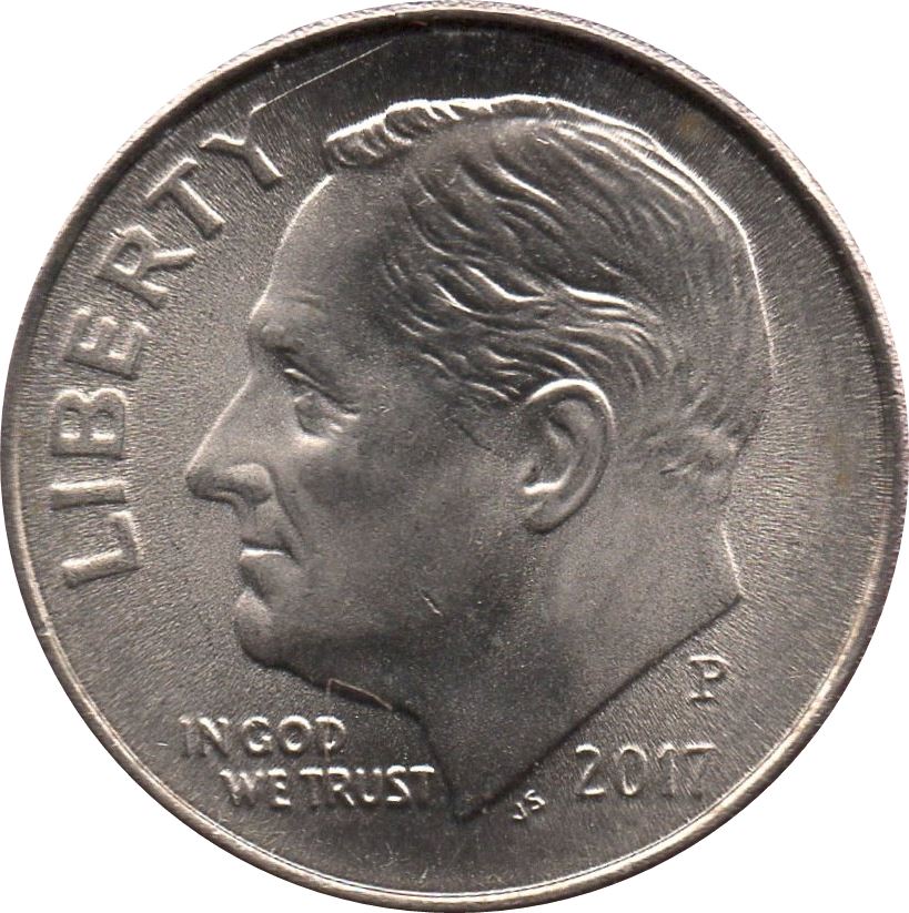 United States Coin American 1 Dime | Franklin D. Roosevelt | KM195a | 1965 - 2021