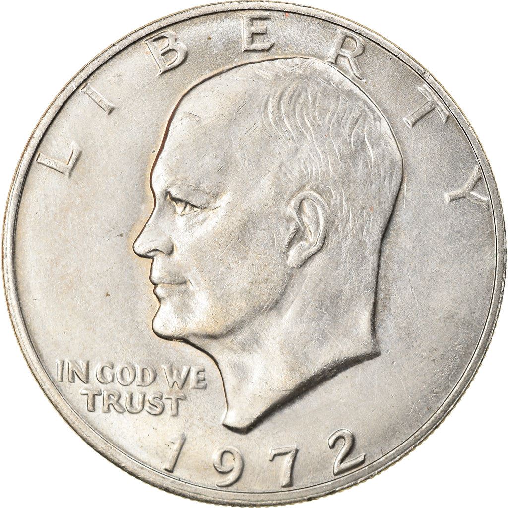 United States Coin American 1 Dollar | Dwight D. Eisenhower | Apollo 11 | KM203 | 1971 - 1978