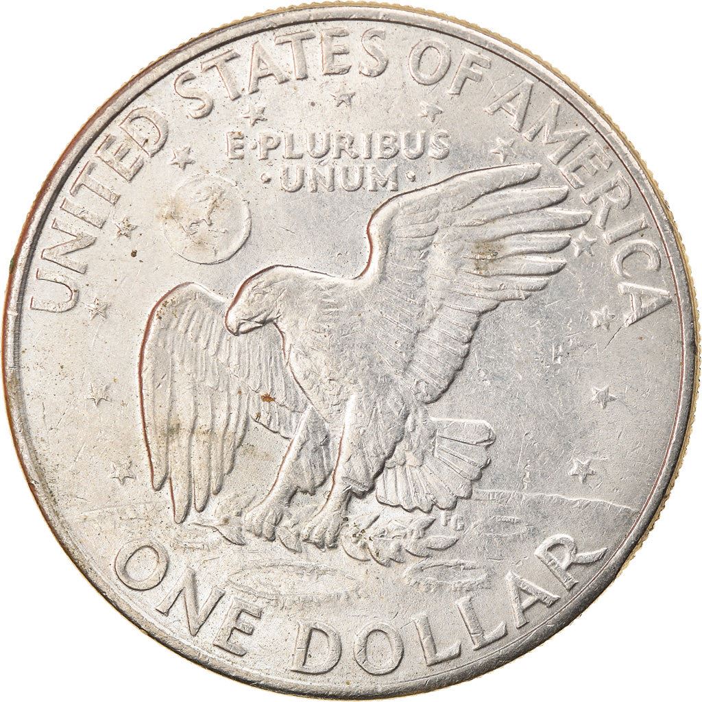 United States Coin American 1 Dollar | Dwight D. Eisenhower | Apollo 11 | KM203 | 1971 - 1978