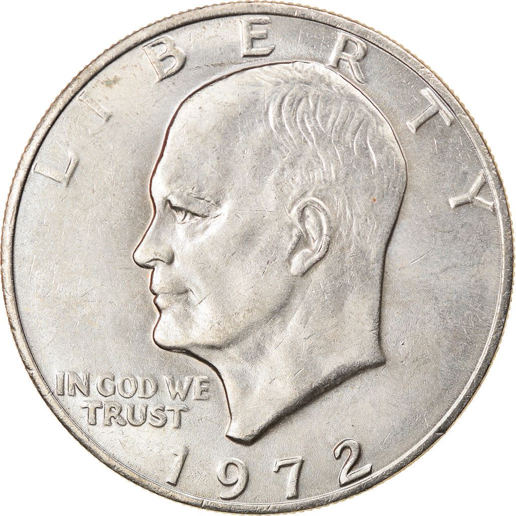 United States Coin American 1 Dollar | Dwight D. Eisenhower | Apollo 11 | KM203 | 1971 - 1978