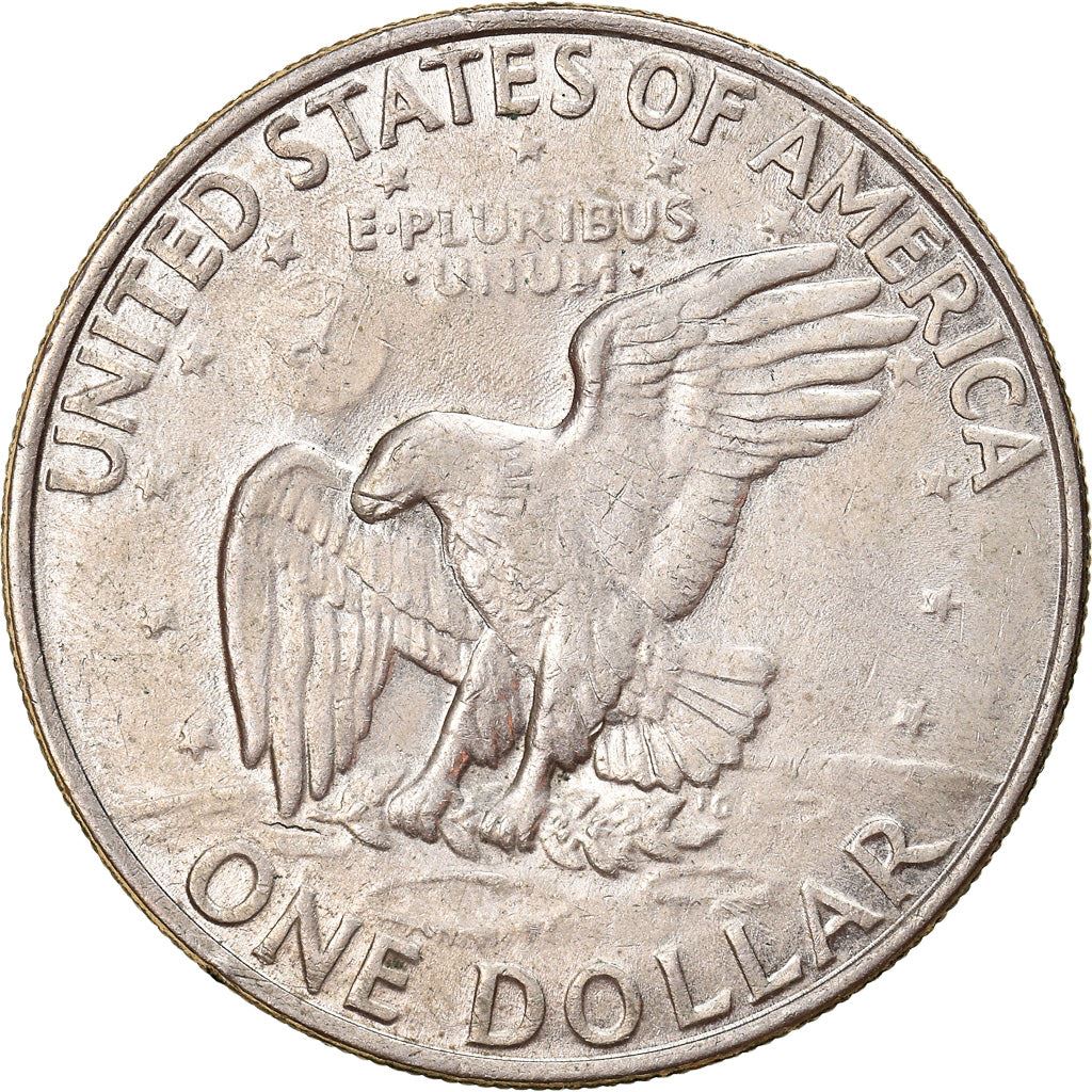 United States Coin American 1 Dollar | Dwight D. Eisenhower | Apollo 11 | KM203 | 1971 - 1978