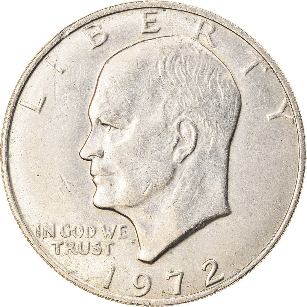 United States Coin American 1 Dollar | Dwight D. Eisenhower | Apollo 11 | KM203 | 1971 - 1978