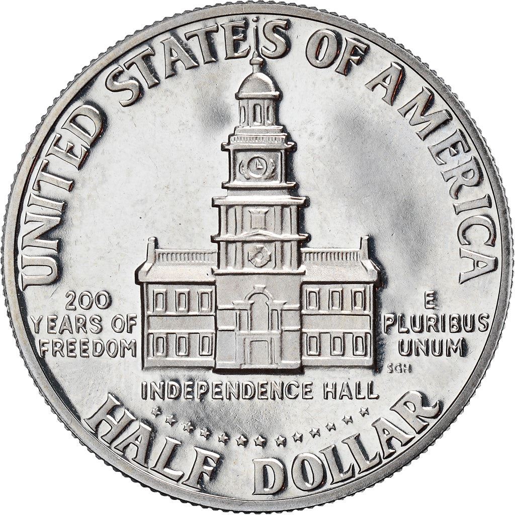 United States Coin American ½ Dollar | Kennedy Half Dollar | Bicentennial | KM205 | 1976