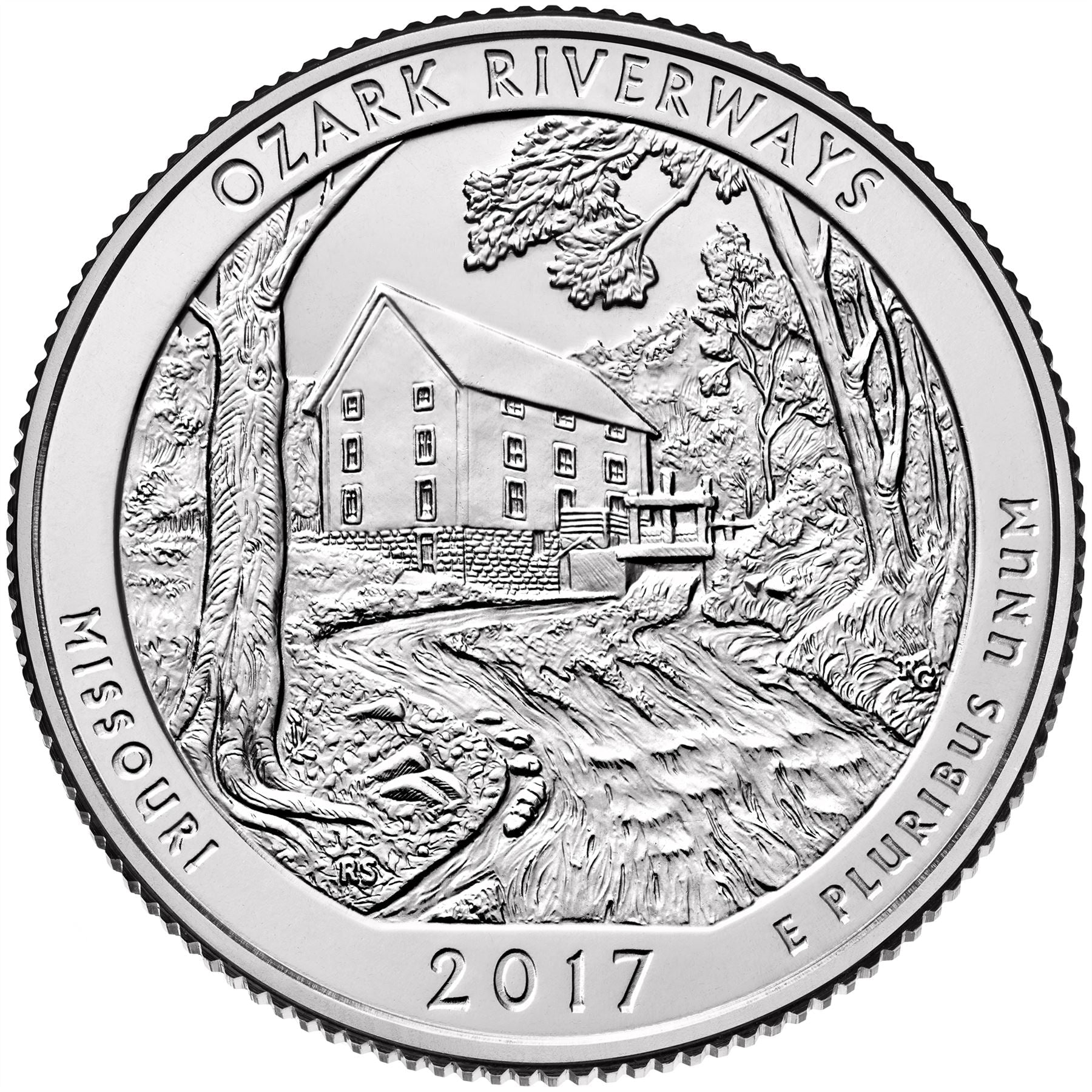 United States Coin American ¼ Dollar | George Washington | Alley Mill | KM655 | 2017