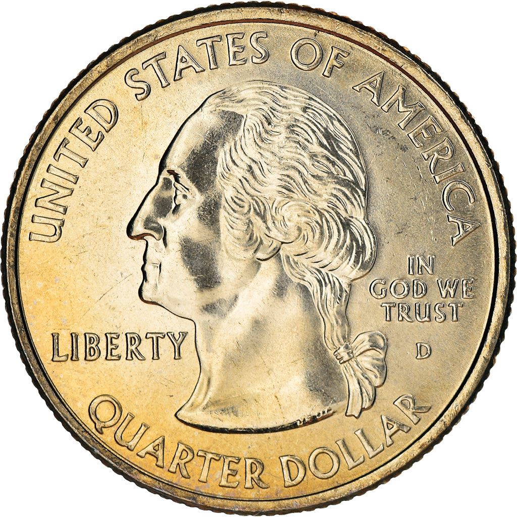 United States Coin American ¼ Dollar | George Washington | Maryland Statehouse | KM306 | 2000