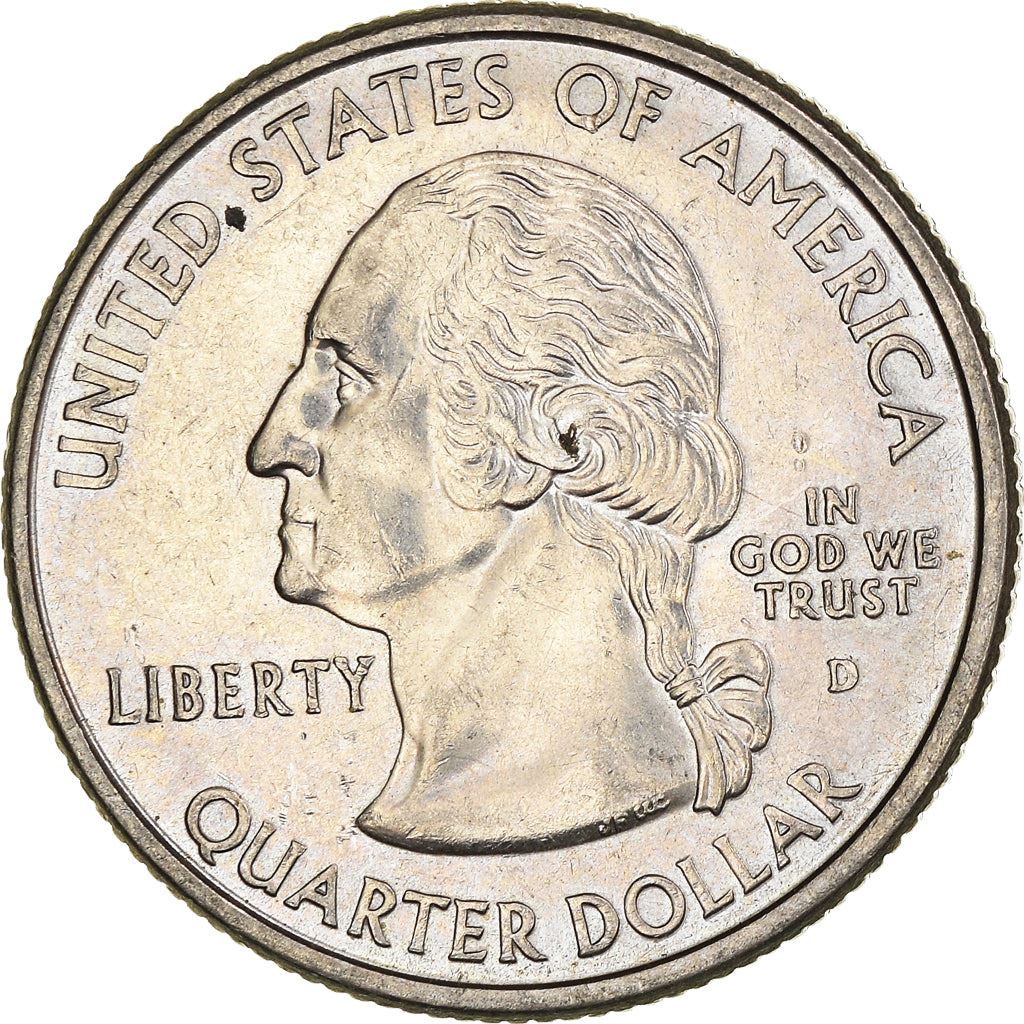 United States Coin American ¼ Dollar | George Washington | Maryland Statehouse | KM306 | 2000