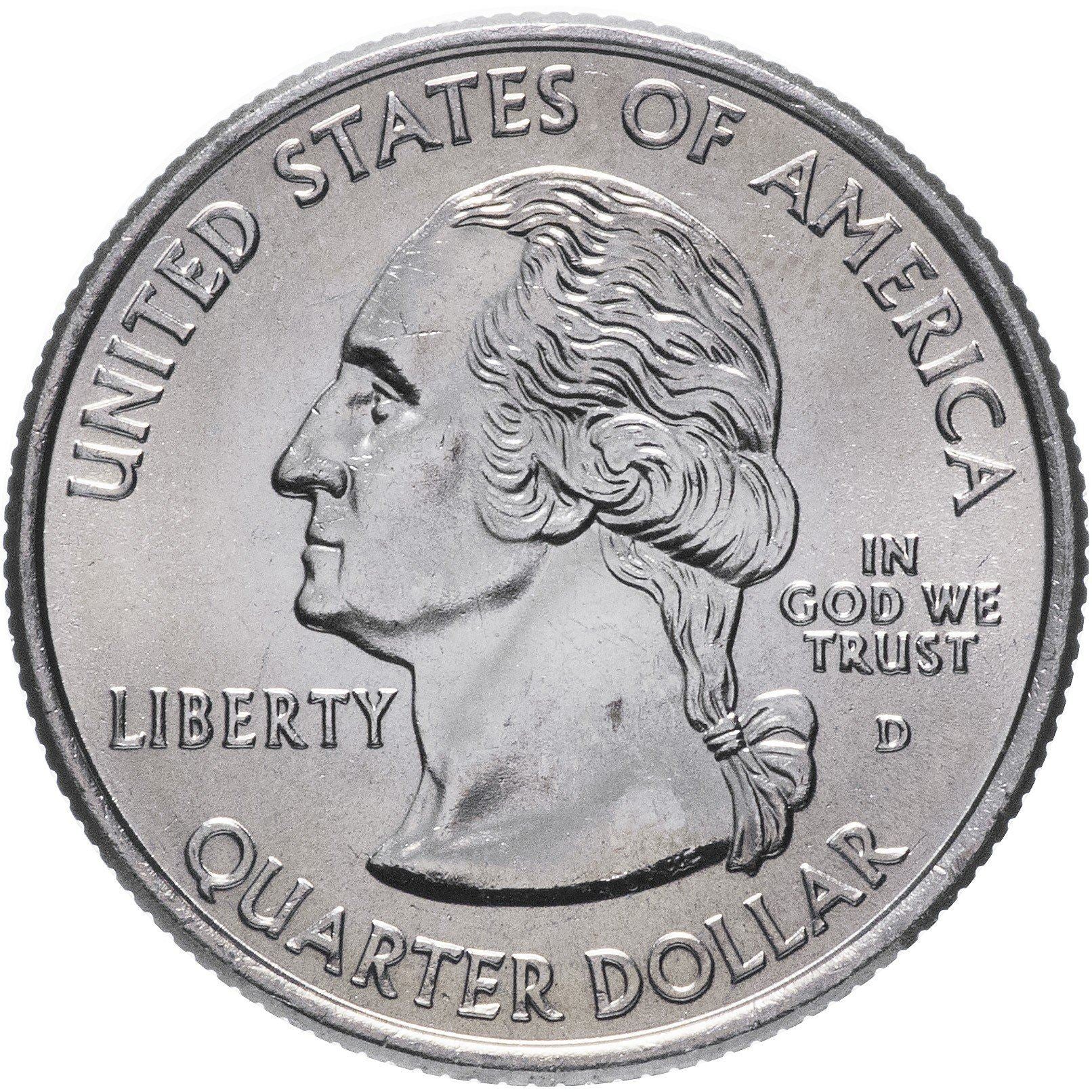 United States Coin American ¼ Dollar | George Washington | Susan Constant | Godspeed | Discovery | KM309 | 2000