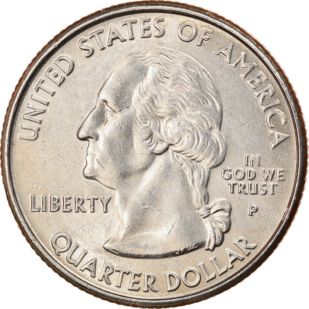 United States Coin American ¼ Dollar | New York | George Washington | Statue of Liberty | KM318 | 2001